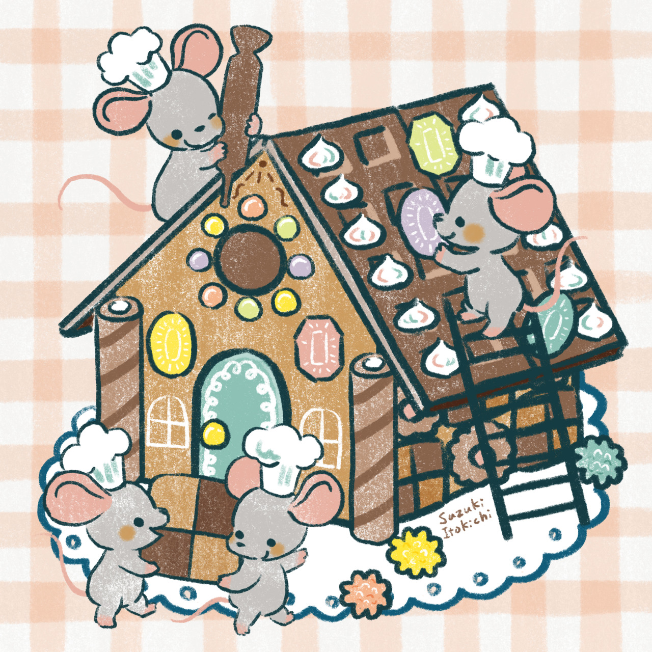 おかしハウチュ🐭🍫🍪(2021) ———————
Sweets housqueak.🐭🍫🍪