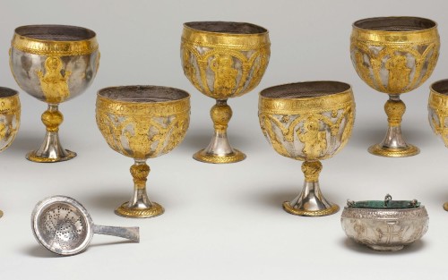 theancientwayoflife:~The Attarouthi Treasure.Date: 500–650Geography: Made in Attarouthi, SyriaCultur