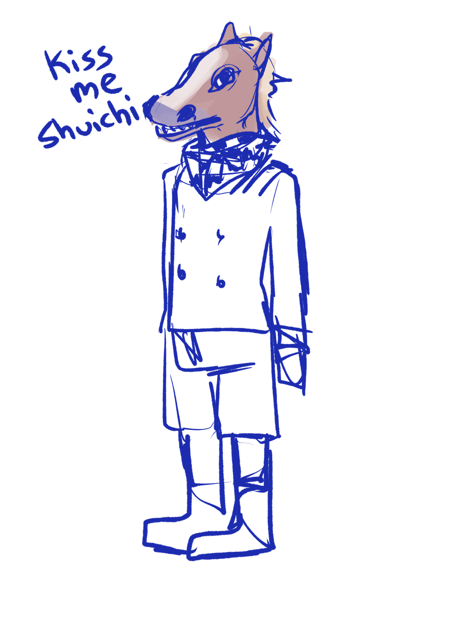 #cursed kokichi on Tumblr