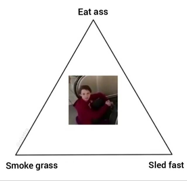 Smoke grass eat