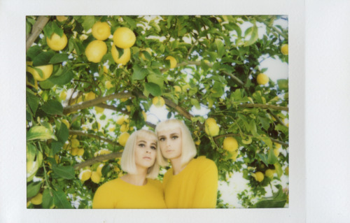 just came across these polaroids from last year with lucius - photos by peter larson
