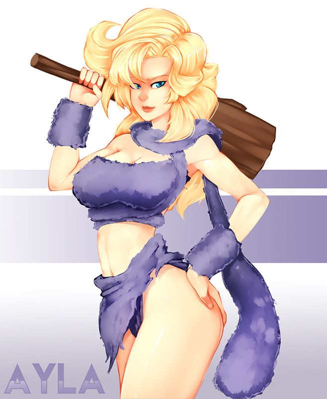 rush-it:  Ayla from Chrono Trigger : ) I need to play this game again *A*NSFW + Alt