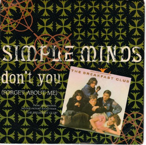 Simple MindsDon’t You (Forget About Me) From The Original Motion Picture Soundtrack&ldquo