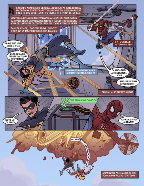 Spiderman And Nightwing: Great Irresponsiblity