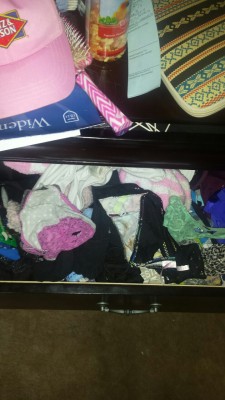 Mjmtheshit13:  Step Sister’s Panty Drawer. Wish All Of Ttem Were Dirty