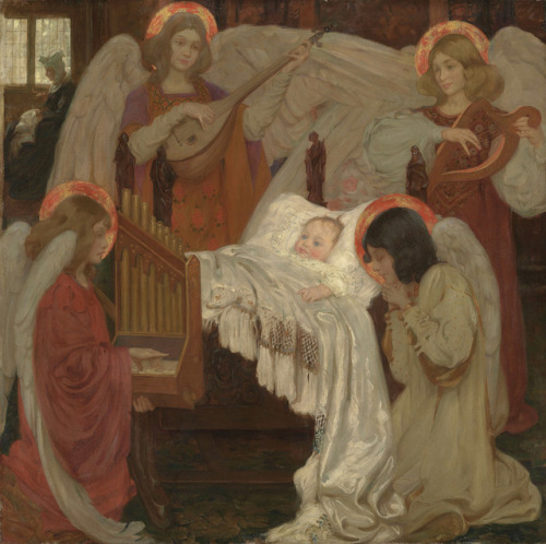 Isobel Lilian Gloag, R.O.I., N.W.S. (1865-1917), Four corners to my bed,