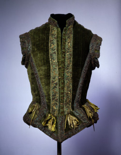 history-of-fashion:  ab. 1580 Doublet(Metropolitan