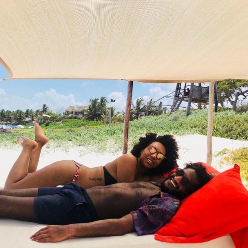 Brown tingz (at Tulum, Quintana Roo)