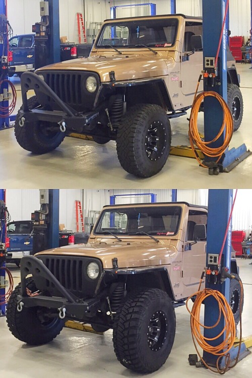 brose32222: amysjeepbuild: desertheatcpl: amysjeepbuild: From 31&quot; Duratracs to 35&quot;