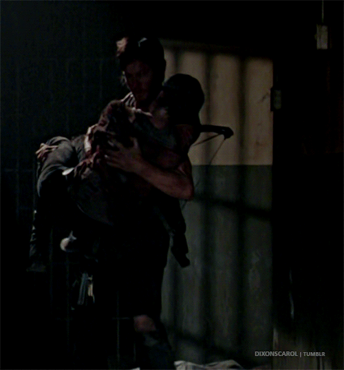 dixonscarol: happy 9th anniversary! Daryl saves Carol ❀➹ 3.06 Hounded (Nov 18, 2012)