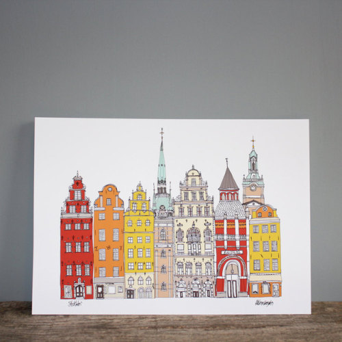 Stockholm Print //helenacarrington