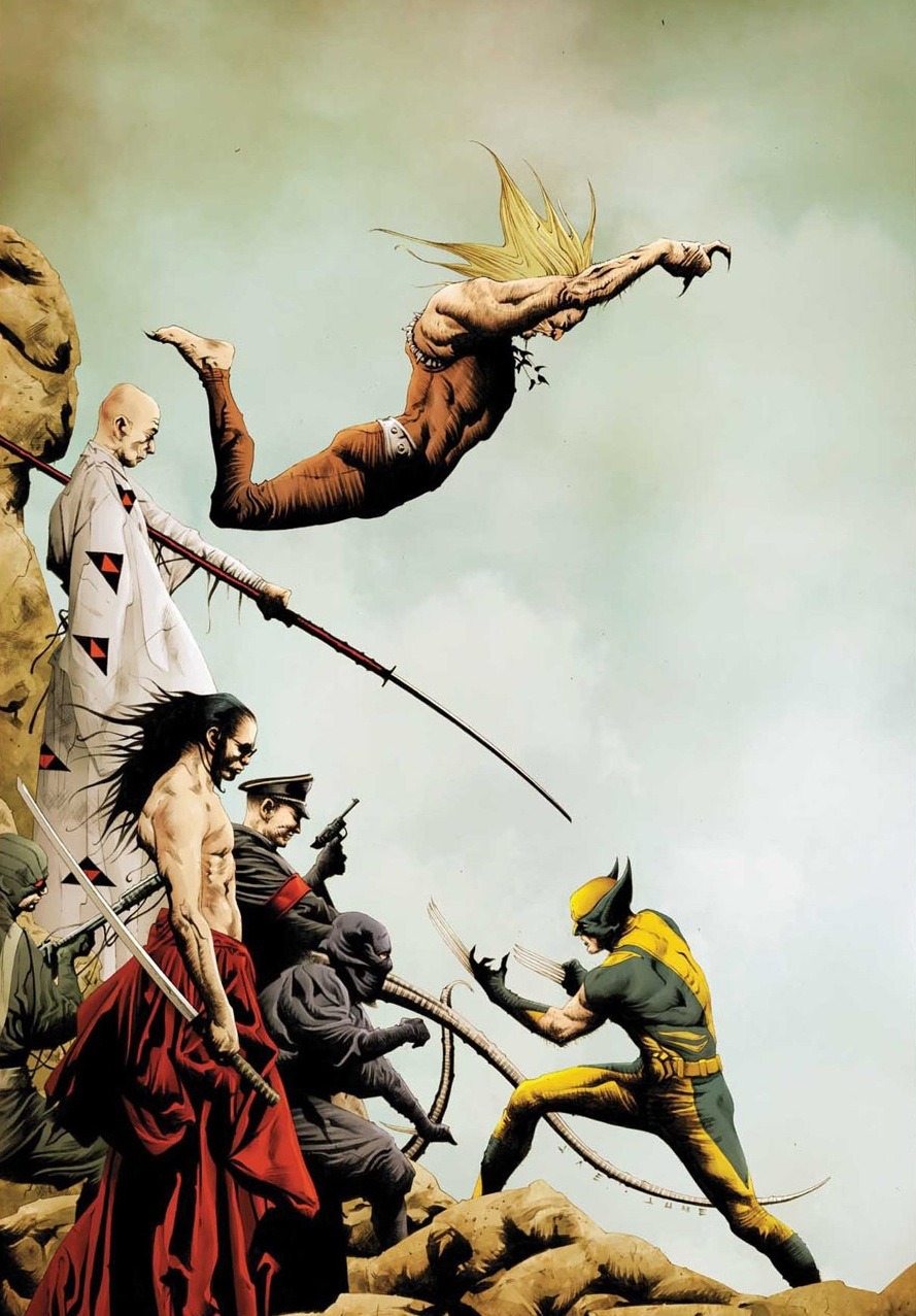 ratscape:  Jae Lee gallery of Wolverine art (2011-2012)