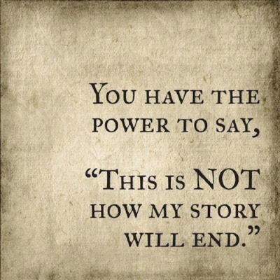 You are the hero in your own story. You decide if your story is a romance, drama or comedy story or 