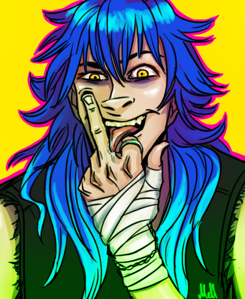 I made a quick icon for my AU Sly Blue Rp/Askblog  Blog still not done, but progressing. 