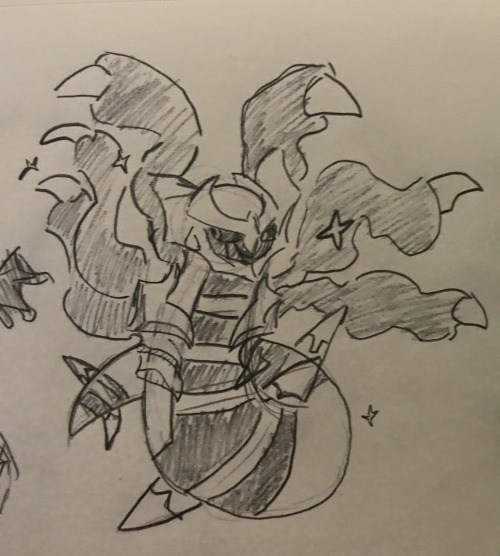 ArIve Been Thinking About Giratina A Lot Lately So Have Some Doodles