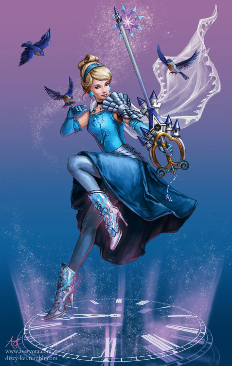 fairy34tales:Disney Keyblade Warriors by Avery OtaJasmine & Rajah with the Keyblade Three Wishes