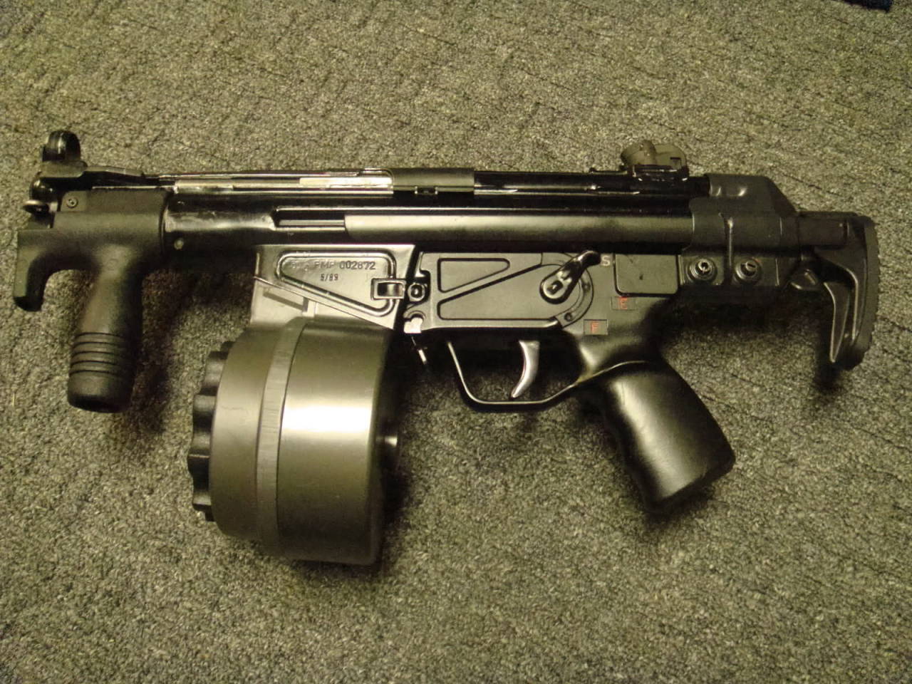 weaponslover:  HK51K with a X-Products X-91 drum