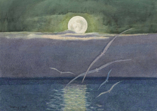arsarteetlabore:Moon river, Millard Owen Sheets. (1907 - 1989)