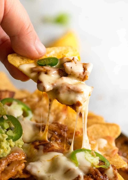 daily-deliciousness:Chicken nachos