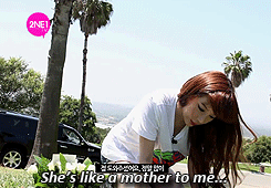     2NE1TV - Season 2 - Ep. 3 : Bom visits her aunt’s grave in L.A.    