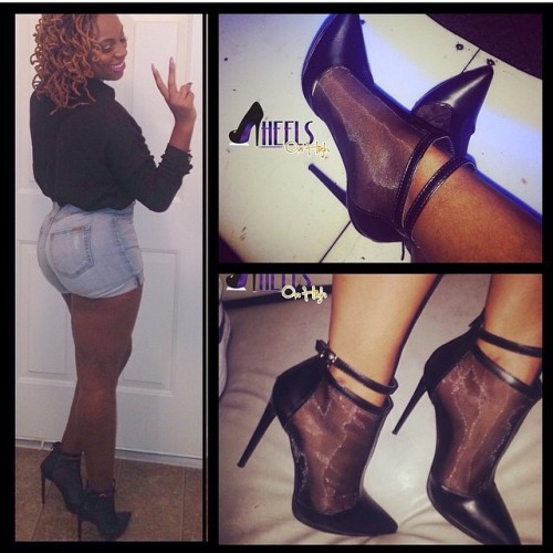 My favorite booties!! Get you a pair now! Www.HeelsOnHigh.comFree shipping on all orders of $75.00