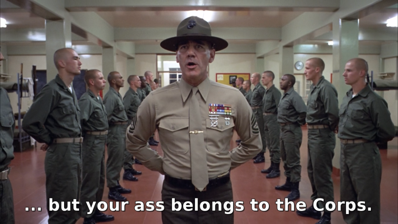 beambox:  Full Metal Jacket, Stanley Kubrick (1987) 