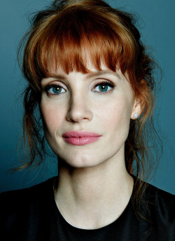 jchastainsource:  Jessica Chastain photographed