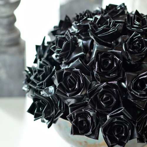 Electrical Tape Roses