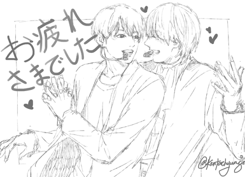 Some TaeKook/VKook sketches to brighten my Tumblr Profile uwuIf anyone’s wondering where these were 