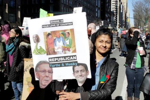 “I’m a female, I’m brown, I’m a scientist and also I’m an immigrant. So that is why I’m here. 