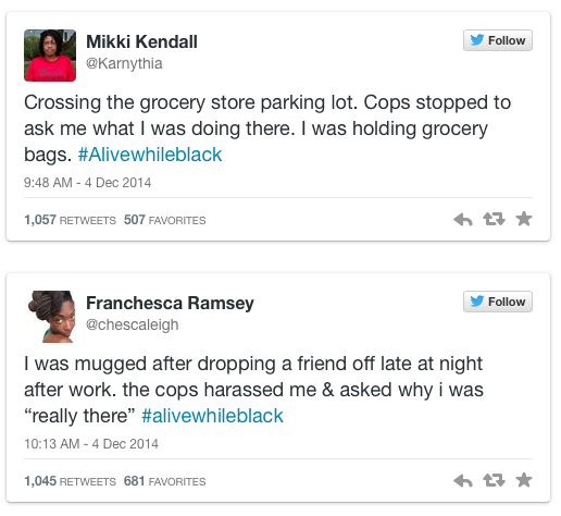 micdotcom:  #AliveWhileBlack is the heartbreaking response to #CrimingWhileWhite