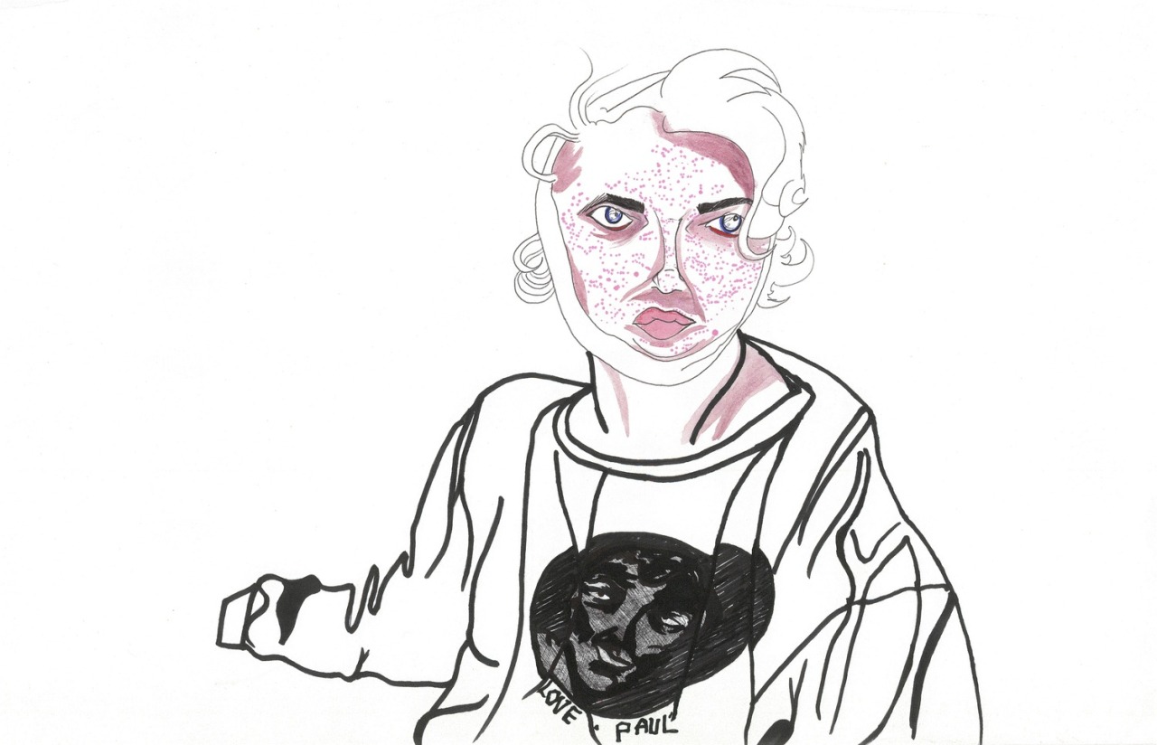 aerbor:  face bandage by ALIA SHAWKAT 