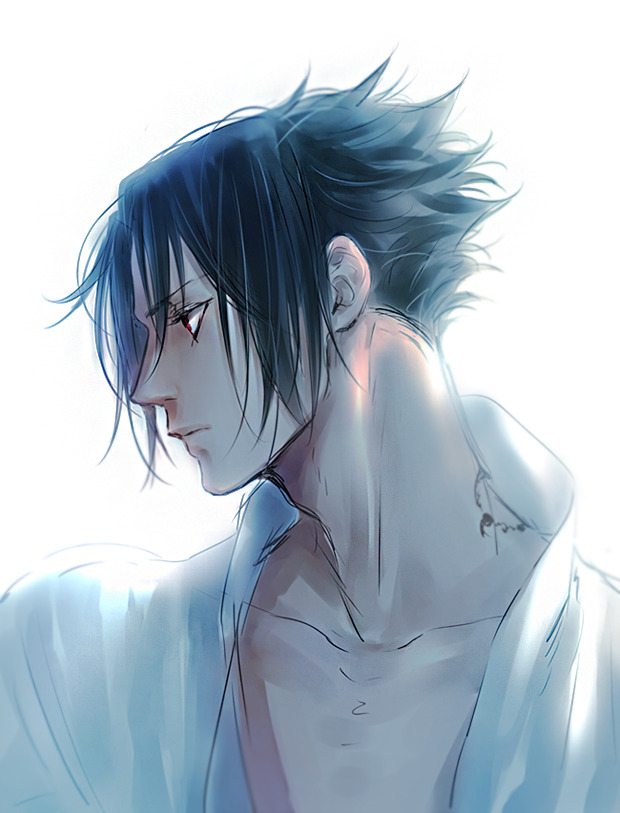 um-mmma:  I drew sasuke after a long time. and I still like him.^^