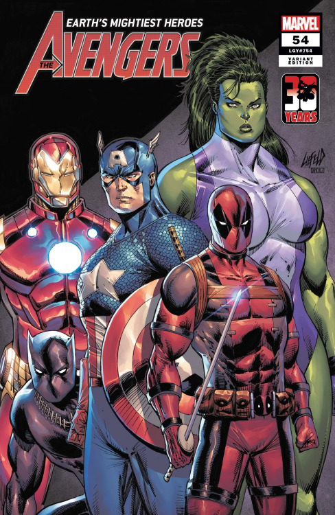 Avengers #54 (2022) variant cover by Rob Liefeld