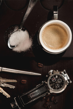 italian-luxury:  Coffee Time | Watches 