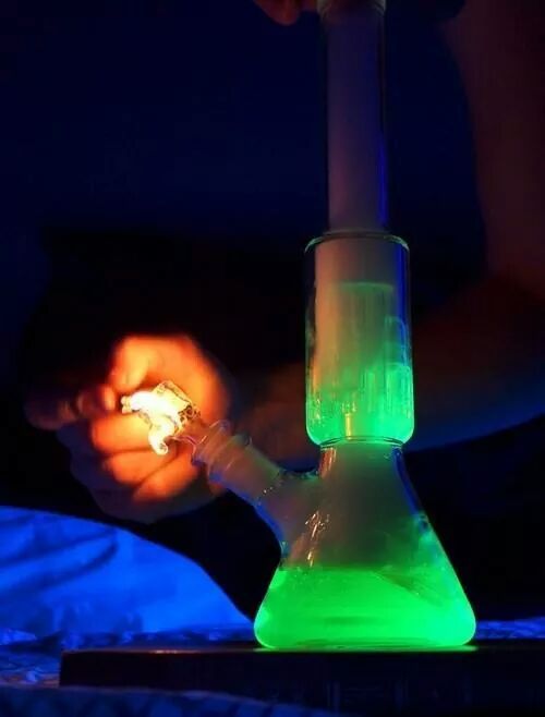 marijuanacrops:  Like IF you would hit the Glow in the Dark Bong