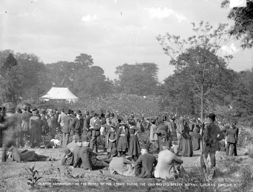 High quality photos of the Ulster Unionist Convention in Belfast, 17th June 1892.The convention was 