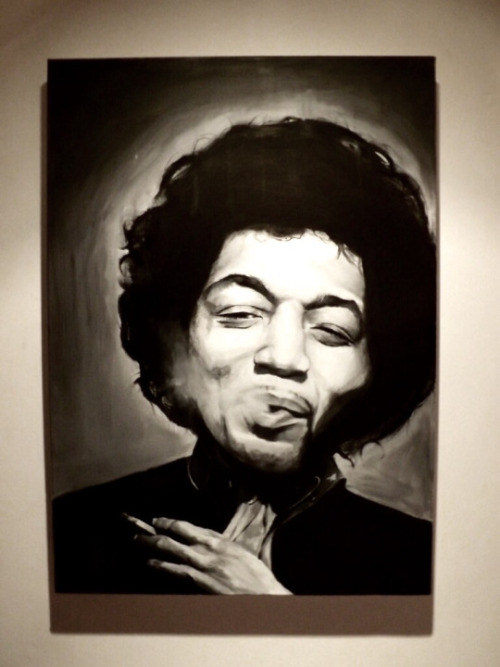 Jimi Hendrix
Anna Feary
Bishops Stortford, UK
Hockerill Anglo European College
Acrylic on canvas commission. Jimi Hendrix is my favourite musician. I’m inspired his commitment as an artist so it was a lot of fun painting him, the smoke on the...