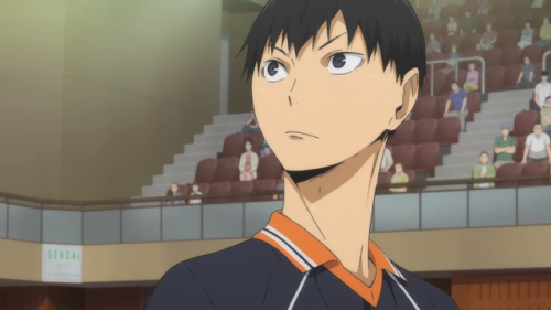 nalushipperblog: Eye contact between Kageyama and Oikawa Part 6 Episodes 24-25 s2  Until next time&h