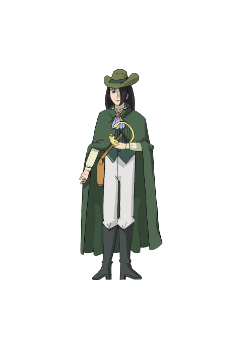 Operation GEAR character art: Nando A wandering bard who participates in both battles and Poké