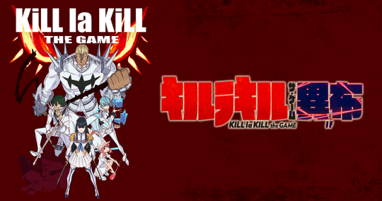 Kill la Kill The Game Homepage