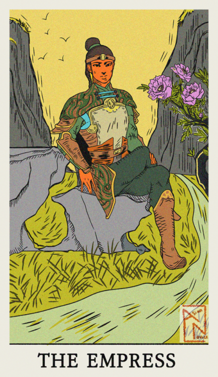 My progress in the FH tarot cards series so far, figure that this is also a good website to put thes
