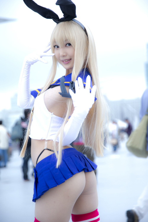 XXX cosplayeverywhere:  Shimakaze (島風) photo