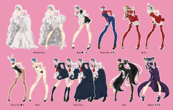 bayonettamom:  Fan-made alternate costumes,