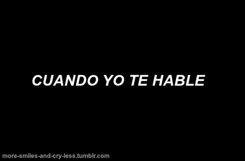 more-smiles-and-cry-less:  more-smiles-and-cry-less:No eres capaz de dejarme dejarte… Ya había olvidado que por un tiempo me gustó mucho esta canción. 