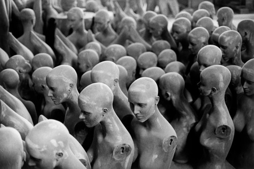 joeinct:  Mannequin Factory, Long Island City, Photo by Erich Hartmann, 1969