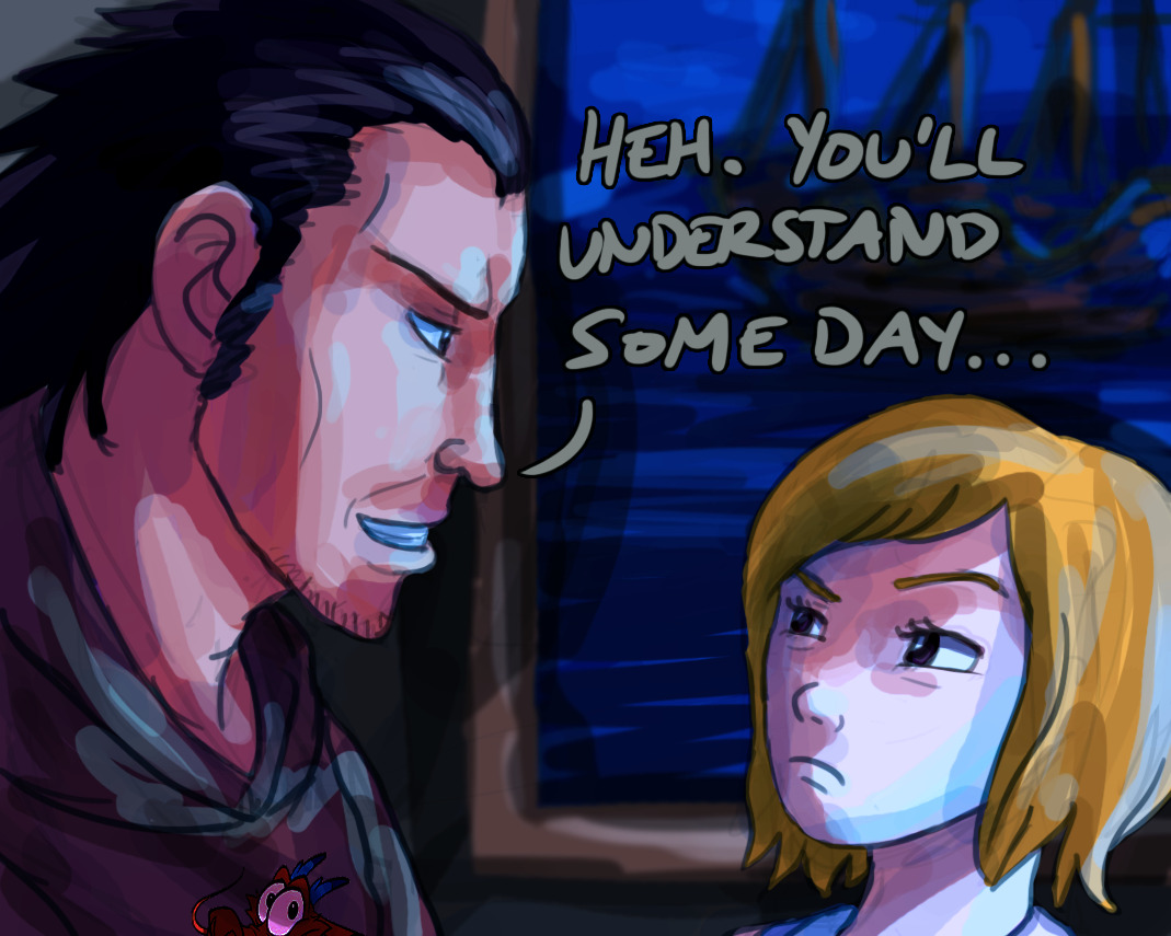 codenamezimbabwe-art:  I’m assuming this is why Dragon opted not to raise children…..