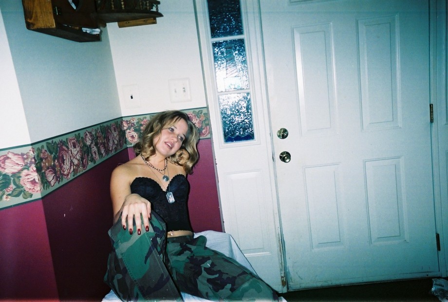 mymarinemindpart3:  Sexy girl in cammies and tags pt 1