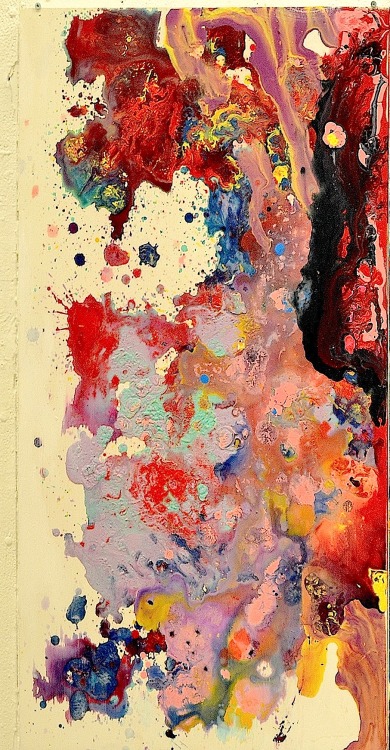 coolstoryfuckface: Maybe Im in Love, or Maybe I’m a Slut, Either way Im Insane Acrylic on Plyw