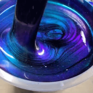 Flower Beetle Polish Mixing